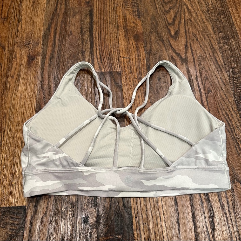 Athleta Solace Sports Bra A-C Cup Camo - Picture 2 of 2